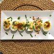 Huevos Endiablados "deviled eggs"