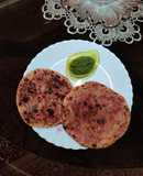 SATTU BEETROOT PARATHA.