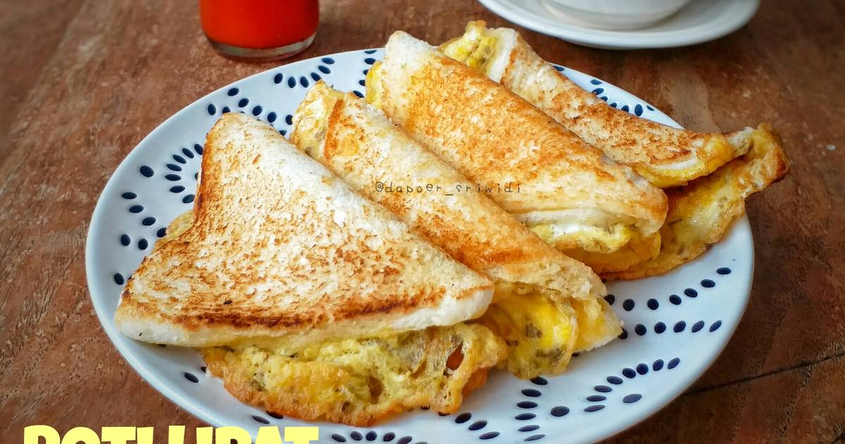 Resep Roti Lipat Telur Keju oleh Dapoer sriwidi - Cookpad
