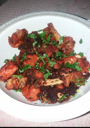 A picture of Tandori chicken.