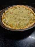 Tarta de zapallitos vegana