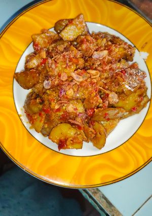 Foto resep Jengkol balado pedas
