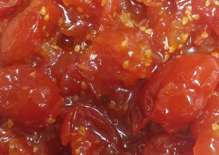 Recipe of Any-night-of-the-week Tomato Basil Jam