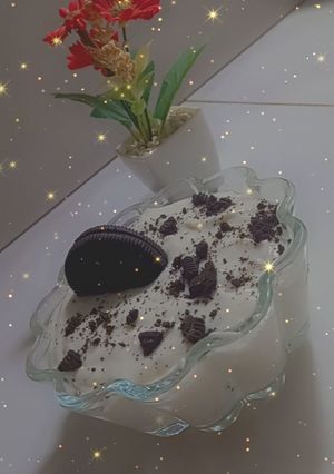 صورة لوصفة تحلية الاوريو 𝒪𝓇ℯℴ