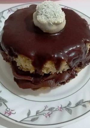 O poză a rețetei Prăjitura Hamburger dulce.