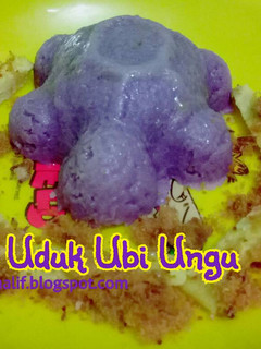 Foto resep Nasi Uduk Ubi Ungu Masak dgn Magic com (toddler meal)