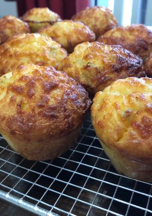 Φωτογραφία της συνταγής Muffins με σκόρδο και τυρί