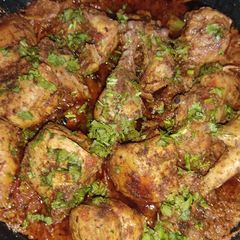 A picture of Tomato Chicken.