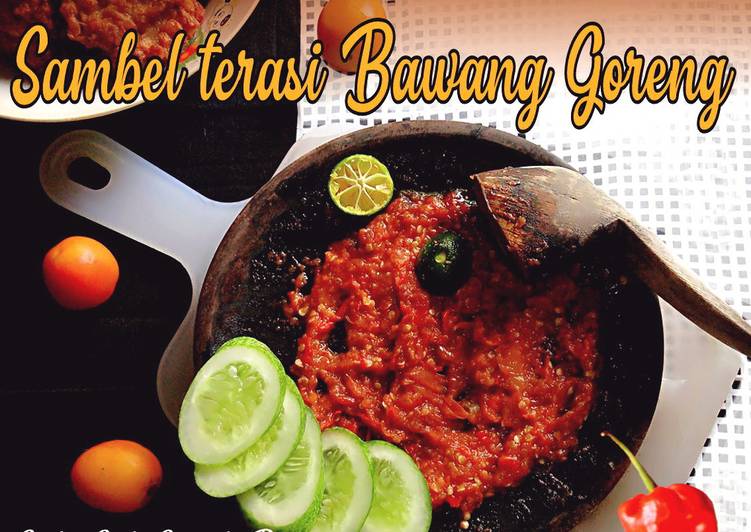 Sambel Bareng (Bawang Goreng)