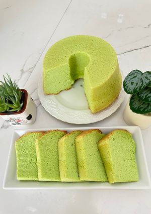 Foto resep Chiffon pandan