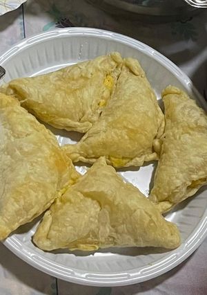 صورة لوصفة بف بيستري بخلطة دجاج بالكاري 💕