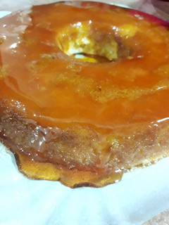 Una foto de Budín de pan Riquísimo !!!