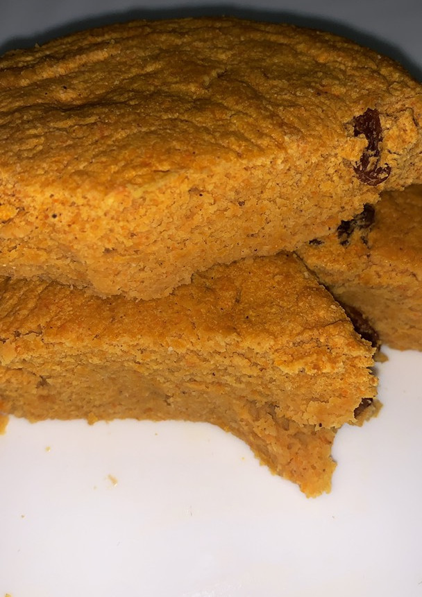 Una foto de Tarta de zanahoria saludable