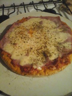 Una foto de Pizza casera fácil