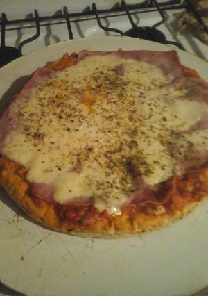 Una foto de Pizza casera fácil
