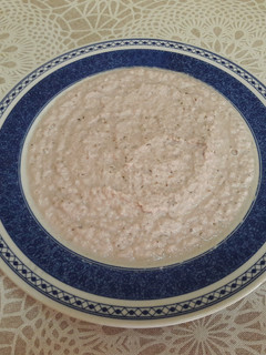 Una foto de Crema de zanahoria morada y anacardos solidaria de comercio justo y vegana🥕