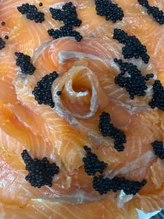 Una foto de 579. Salmón ahumado en casa (principal pescado)