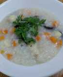 Cháo hạt sen nấm hương