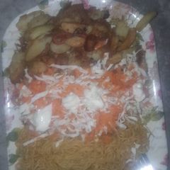 A picture of #100 conset Simple noodles contest.