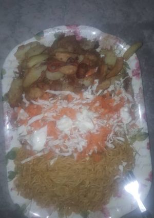 A picture of #100 conset Simple noodles contest.