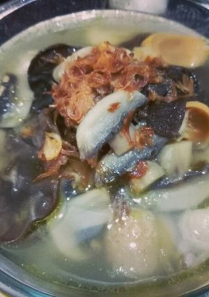 Foto resep Sup jamur endul