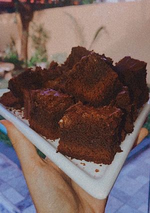 Una foto de Brownies súper fácil