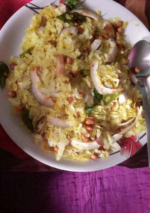 A picture of Jatpat poha chivda.