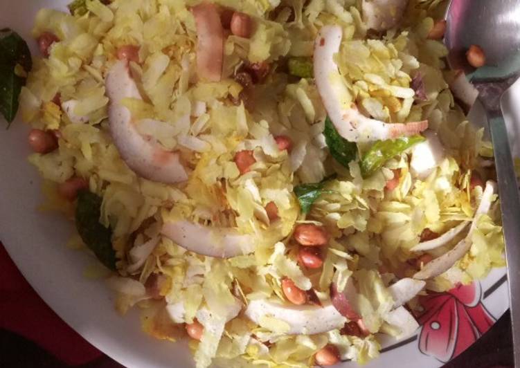 Simple Way to Make Any-night-of-the-week Jatpat poha chivda