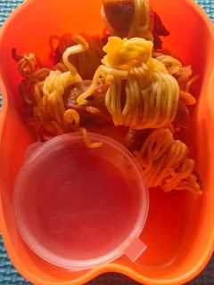 Foto resep Sosis gulung mie buat bekal kaka