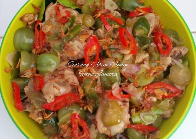 Garang Asem Ayam (tanpa bungkus)