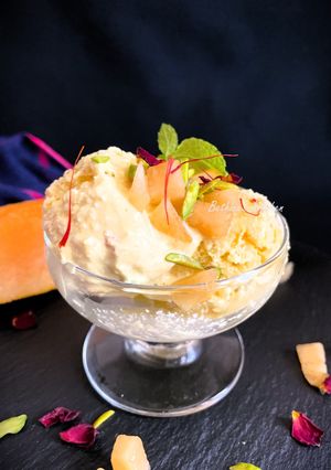 A picture of Muskmelon Ice Cream.