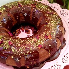 A picture of لعشاق القهوة احلى كيك مزيج القهوة والشكولاته.
