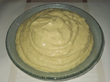Pesto falso de arvejas y papa