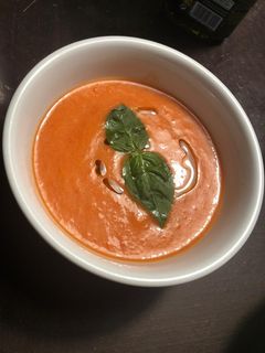 Una foto de Gazpacho andaluz