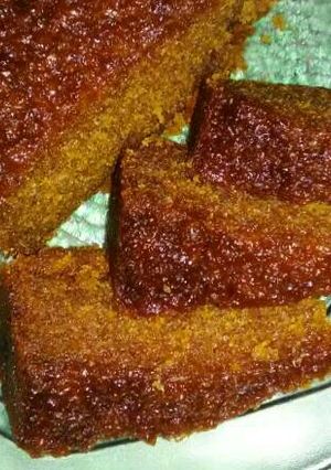 Foto resep Bolu singkong karamel kukus