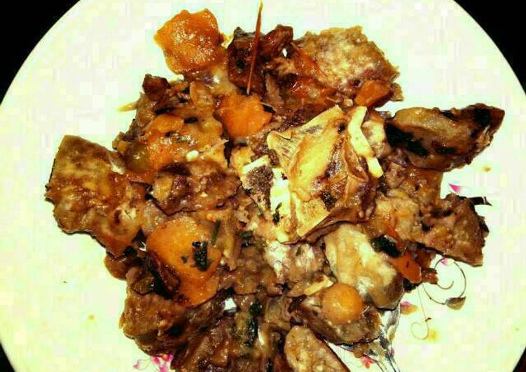 Steps to Prepare Favorite Nduma and beef mix