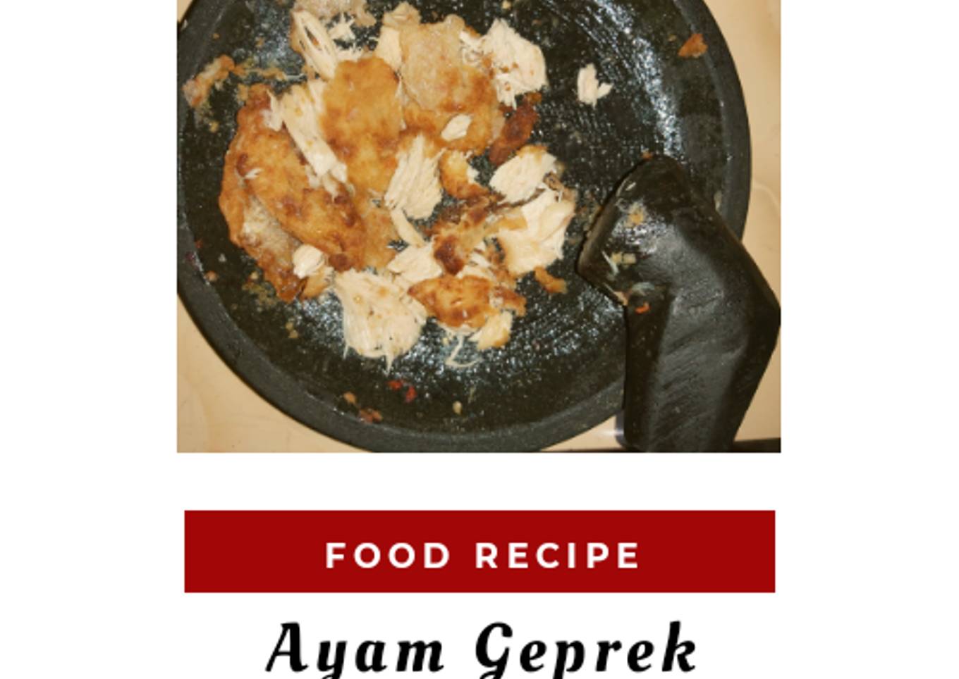 Ayam geprek