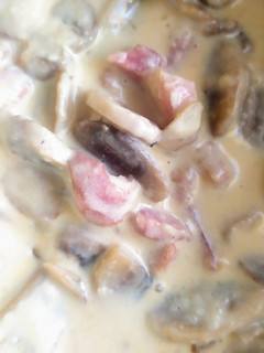 Una foto de Salsa carbonara