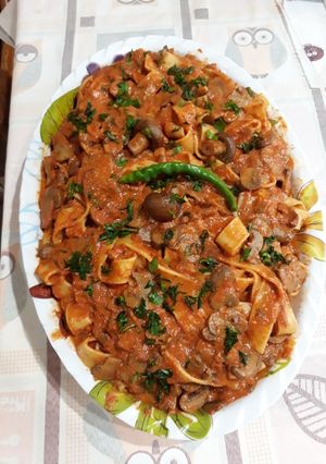Foto di Pappardelle al fumè