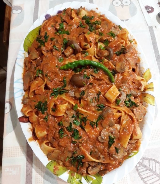 Foto di Pappardelle al fumè