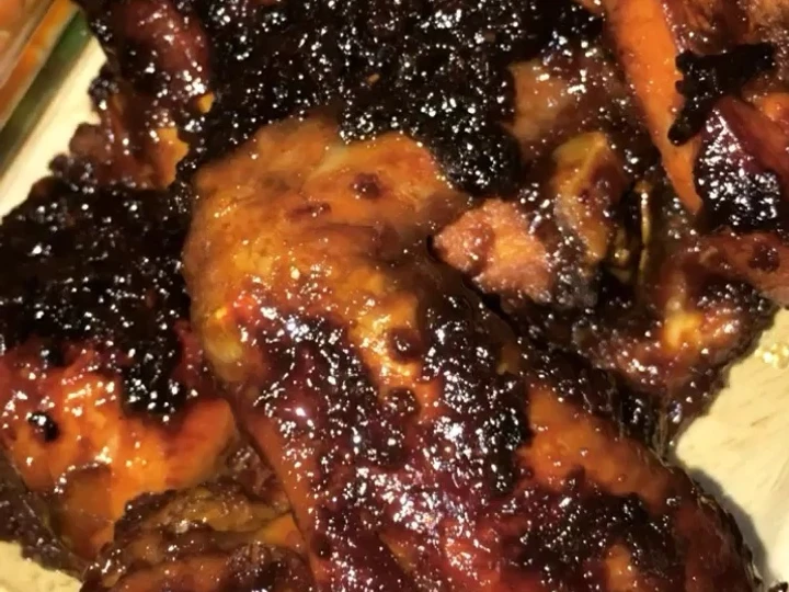 Langkah Gampang Menyiapkan Resep Ayam bakar kecap teflon yang Lezat Sekali Anti Ribet, Uenak Banget