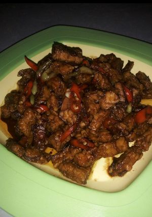 Foto resep Sambel tempe kecap