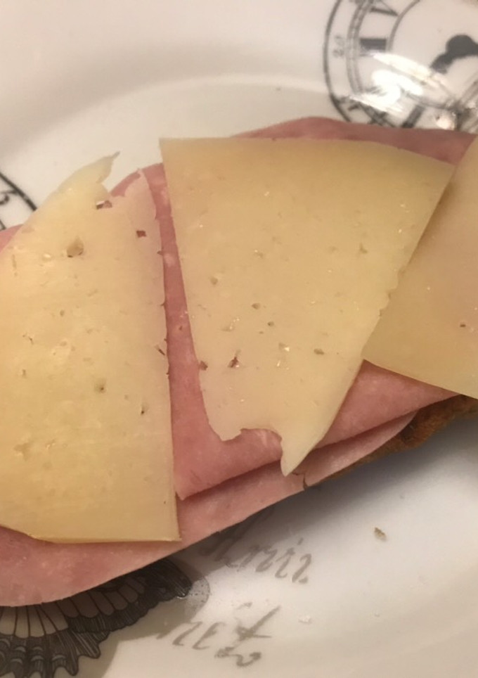 Una foto de Desayuno rápido. Siguiendo con la dieta