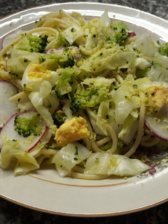 Una foto de Pasta con verduras