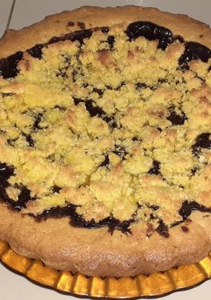 Una foto de Tarta de coco y chocolate