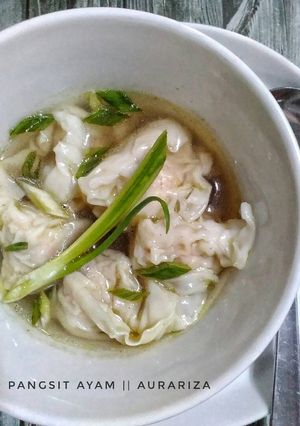 Foto resep Sup pangsit ayam