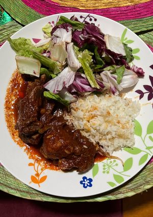 Una foto de Adobo de cerdo