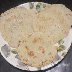 A picture of Cucumber Fasting pancakes.
