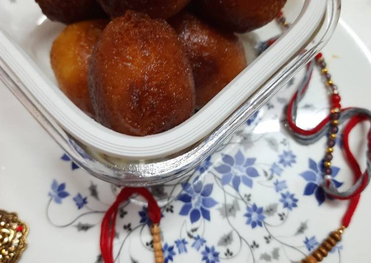 Step-by-Step Guide to Make Quick Gulab jamun from milk powder
