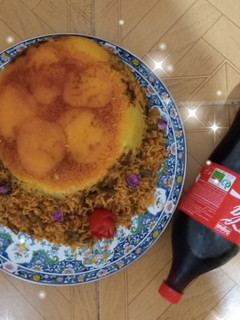عکسی از دستور لوبیاپلو با گوشت چرخ کرده